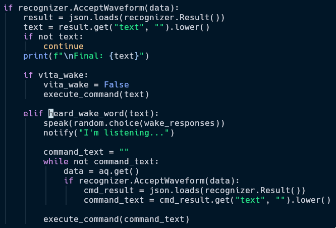 wake word detection code